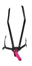 Pipedream Dillio Uprząż z Rożowym Modelem 16 cm - Regulowana, PVC
