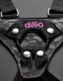 Pipedream Dillio Uprząż z Rożowym Modelem 16 cm - Regulowana, PVC