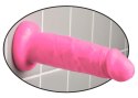 Pipedream Dillio model 15 cm rożowy - anatomiczny kształt, PVC