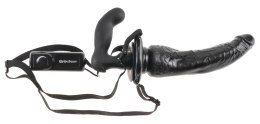 Pipedream Fetish Fantasy Strap-On z funkcją wibracji, czarny, 19 cm