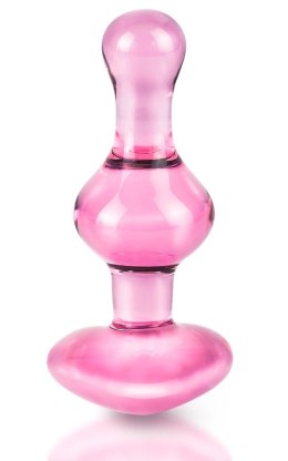 Pipedream Icicles 24 - szklany korek do masażu kulkowy 9,5 cm