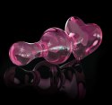 Pipedream Icicles 24 - szklany korek do masażu kulkowy 9,5 cm