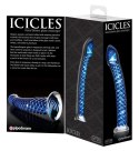 Pipedream Icicles Model 24 - Zakrzywione szklane narzędzie intymne 19 cm
