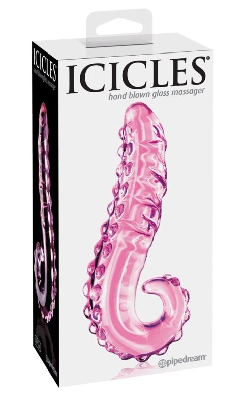 Pipedream Icicles Model 24 szklany masażer zakrzywiony 15,5 cm Pipedream Icicles Model 24 szklany masażer zakrzywiony 15,5 cm