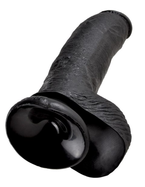 Pipedream King Cock 23 cm czarny - anatomiczny model z przyssawką Pipedream King Cock 23 cm czarny - anatomiczny model z przyssawką