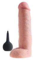 Pipedream King Cock 25 cm Naturalistyczny Model z Systemem Wyrzutu Jasny
