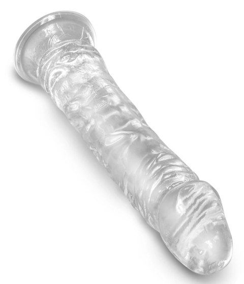 Pipedream King Cock Clear 20 cm - Przezroczysty model z przyssawką Pipedream King Cock Clear 20 cm - Przezroczysty model z przyssawką