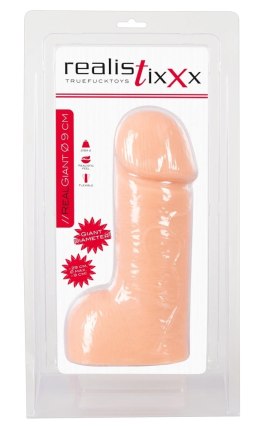 Realistixxx Naturalny Model Anatomiczny XXL 29 cm z Podstawą