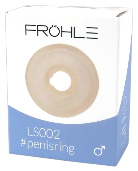 FROHLE LS002 Transparentny mankiet anatomiczny 21 mm do pomp intymnych