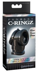 Fantasy C-Ringz Czarny Pierścień Funkcyjny TPR 8,3 cm