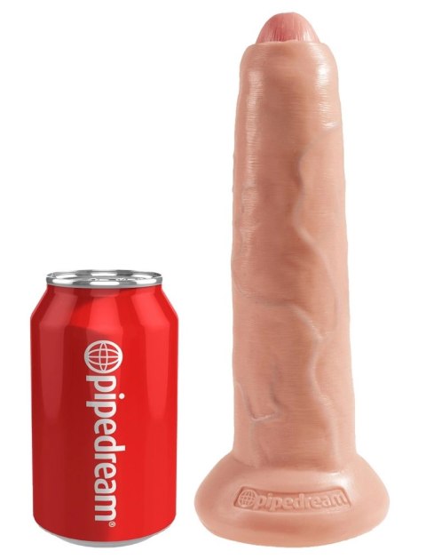 King Cock Model 23 cm z ruchomą powłoką - jasny odcień, przyssawka King Cock Model 23 cm z ruchomą powłoką - jasny odcień, przyssawka