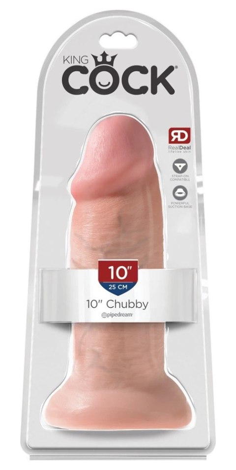 King Cock Model 25 cm Naturalny Odcień Skory z Przyssawką PVC King Cock Model 25 cm Naturalny Odcień Skory z Przyssawką PVC