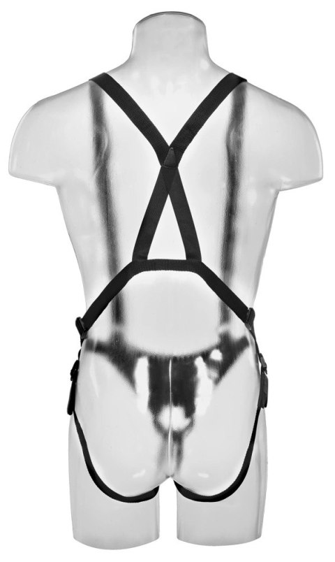 King Cock System Uprzęży Z Regulacją i Modelem 28 cm, Czarne King Cock System Uprzęży Z Regulacją i Modelem 28 cm, Czarne