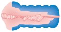 Nature Skin Intymna Maszyna Z Uchwytem, 15 cm, TPE, Skora Naturalna