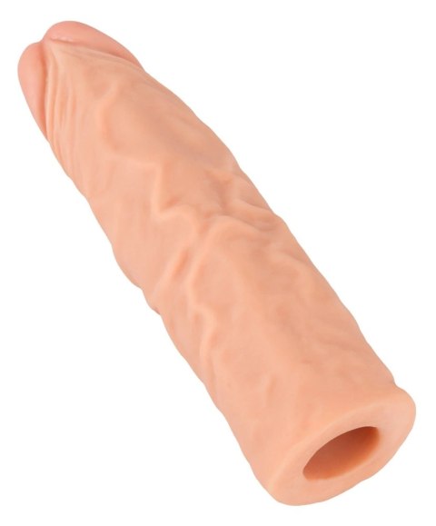 Nature Skin Sleeve Extension TPR powiększająca +3cm, beżowy, 19,5cm Nature Skin Sleeve Extension TPR powiększająca +3cm, beżowy, 19,5cm