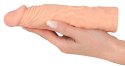 Nature Skin Sleeve Extension TPR powiększająca +3cm, beżowy, 19,5cm