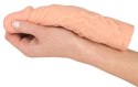 Nature Skin Sleeve Extension TPR powiększająca +3cm, beżowy, 19,5cm