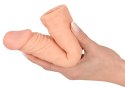 Nature Skin Sleeve Extension TPR powiększająca +3cm, beżowy, 19,5cm