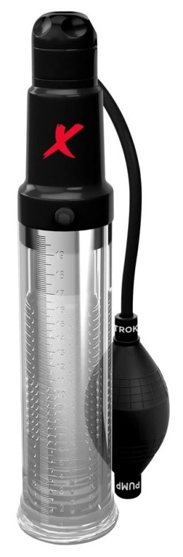 PDX Elite System Intymny 2w1 z Funkcją Podciśnienia i Wibracji 33cm