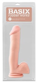 Pipedream Basix Comfort Model 31cm z przyssawką, cielisty odcień