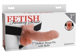 Pipedream Fetish Fantasy Uprząż z pustym rdzeniem, cielista, 19 cm