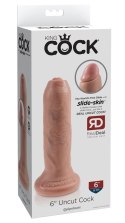 Pipedream King Cock 15 cm Model z Ruchomym Systemem Powierzchniowym Jasny