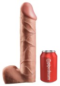 Pipedream King Cock system uprzęży z wyjmowanym elementem 30 cm czarny