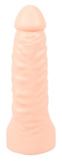 Realistixxx Double Fucker - Pierścień elastyczny z anatomiczną nakładką 18 cm