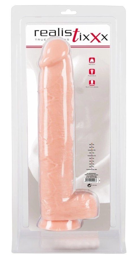 Realistixxx Model XXXL Naturalny 42cm - anatomiczny kształt, mocna podstawa Realistixxx Model XXXL Naturalny 42cm - anatomiczny kształt, mocna podstawa