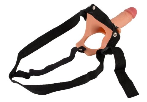 Realistixxx Uprząż Strap-On 19,5 cm z anatomiczną tuleją, regulacja Realistixxx Uprząż Strap-On 19,5 cm z anatomiczną tuleją, regulacja