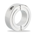 Rebel Lockable - Stalowy pierścień intymny 3,8 cm, z zamknięciem