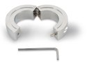 Rebel Lockable - Stalowy pierścień intymny 3,8 cm, z zamknięciem