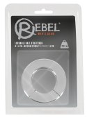 Rebel Magnetyczny Pierścień Stalowy 234g Srebrny O34mm Noszak Kulowy