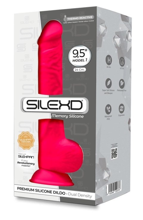 Silexd Model Silexpan Pink 24cm - Anatomiczny kształt, mocna podstawa
