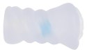 Stroker Transparentny System Intymny z Pierścieniem 15,5 cm TPE