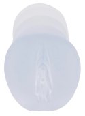 Stroker Transparentny System Intymny z Pierścieniem 15,5 cm TPE