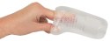 Stroker Twister Transparentny - Kieszonkowa Maszyna Intymna TPE 13 cm