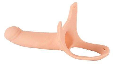 You2Toys Duży model silikonowy na pasku, przedłużenie 6 cm, czarny You2Toys Duży model silikonowy na pasku, przedłużenie 6 cm, czarny
