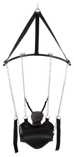 You2Toys Huśtawka Miłosna Swing - Regulowana, Skorzana, Czarna