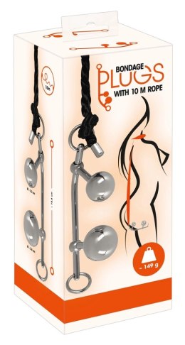 You2Toys Lina 10 m - lina do technik wiązania, kolor czarny