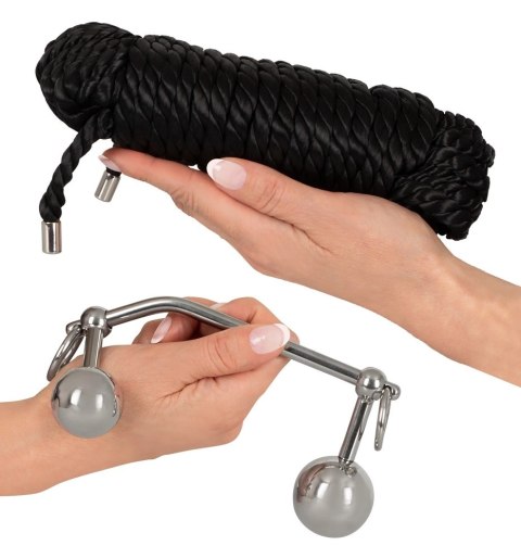 You2Toys Lina 10 m - lina do technik wiązania, kolor czarny You2Toys Lina 10 m - lina do technik wiązania, kolor czarny