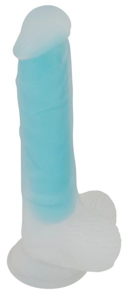 You2Toys Model Glow in the Dark silikonowy świecący 20,5 cm turkusowy