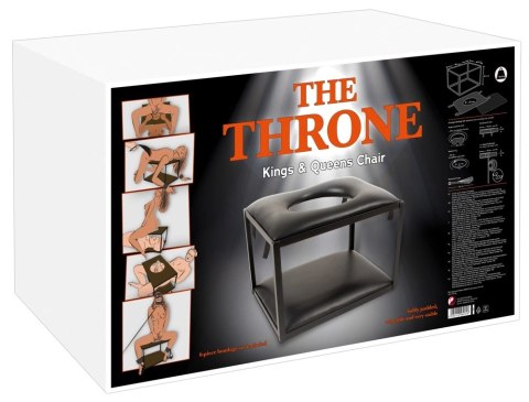 You2Toys Tron - wielofunkcyjny taboret z zestawem do krępowania, czarny You2Toys Tron - wielofunkcyjny taboret z zestawem do krępowania, czarny