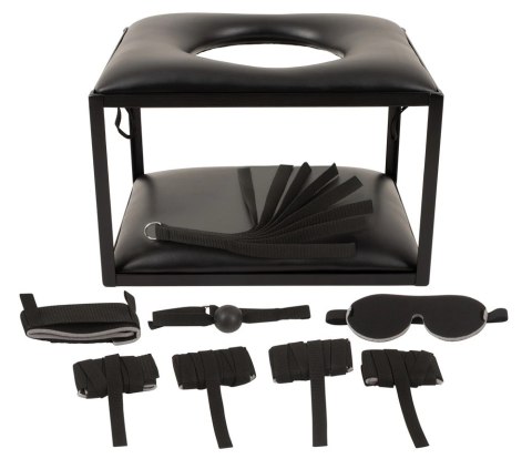 You2Toys Tron - wielofunkcyjny taboret z zestawem do krępowania, czarny You2Toys Tron - wielofunkcyjny taboret z zestawem do krępowania, czarny