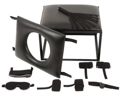 You2Toys Tron - wielofunkcyjny taboret z zestawem do krępowania, czarny You2Toys Tron - wielofunkcyjny taboret z zestawem do krępowania, czarny