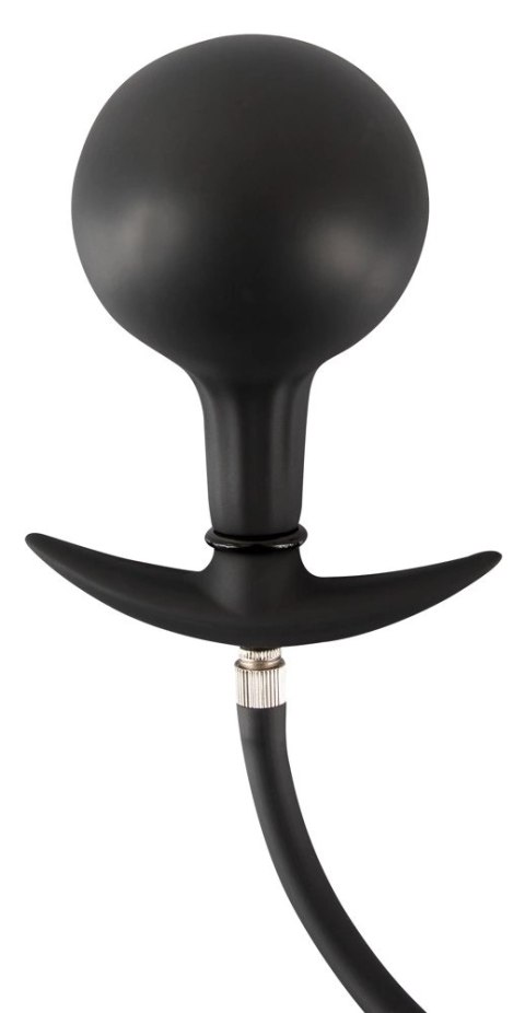 You2Toys Wtyczka Pompowana z Wnętrzem Metalowym 8 cm Czarna You2Toys Wtyczka Pompowana z Wnętrzem Metalowym 8 cm Czarna