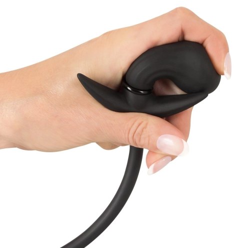You2Toys Wtyczka Pompowana z Wnętrzem Metalowym 8 cm Czarna You2Toys Wtyczka Pompowana z Wnętrzem Metalowym 8 cm Czarna
