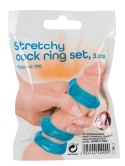 You2Toys Zestaw 3 elastycznych pierścieni intymnych TPE rożne kształty