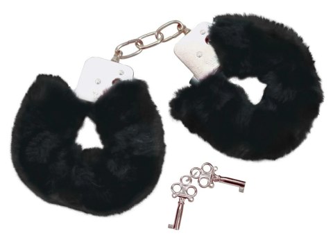 Bad Kitty Kajdanki z Pluszową Osłoną Czarny 28 cm Bad Kitty Kajdanki z Pluszową Osłoną Czarny 28 cm