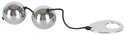 Bad Kitty Metalowe Kulki Podwojne Stalowe Srebrne 2x110g 3cm